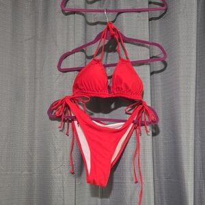 Red Bikini Set